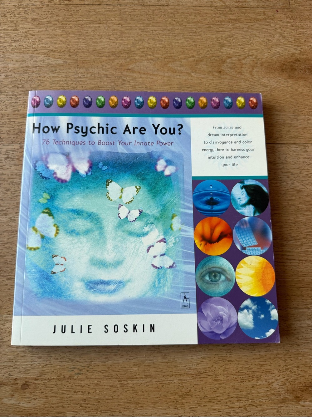 📚3 for $12📚 How Psychic Are You? by Julie Soskin - Blue & Purple Cover